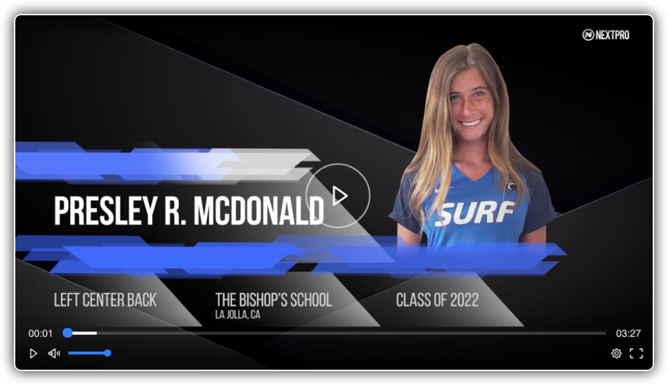 NextPro Highlight Reels